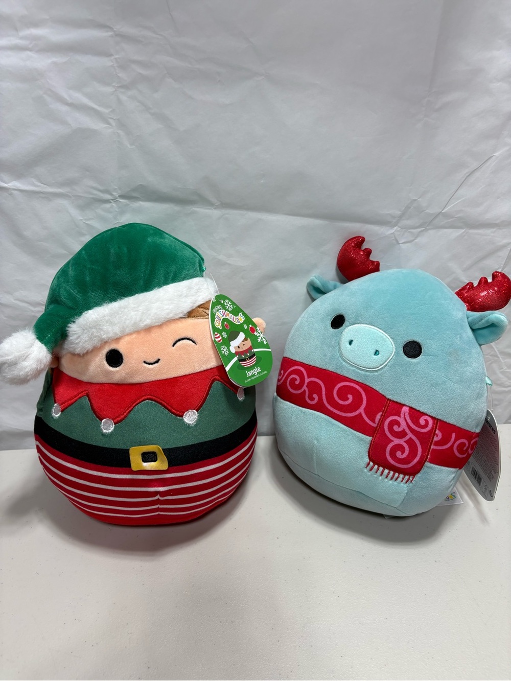 Squishmallows Jangle the Elf Plush and Wyndmoor